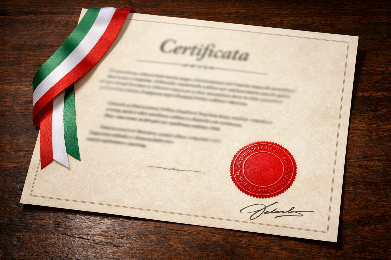 Documento di concessione ADM con timbro ufficiale